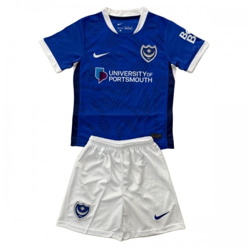 Original Trikotsatz Portsmouth Heimtrikot 2025-26 Für Kinder Original Trikotsatz Portsmouth Heimtrikot 2025-26 Für Kinder